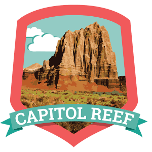 Capitol Reef National Park is the least-known national park of Utah, but is well worth a visit. The orchards are still fruitful, and if you visit in June through October you can taste fresh fruit from the trees for free!