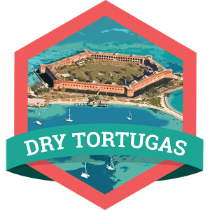Grab your snorkel and hop on a boat or seaplane from Key West to explore Dry Tortugas National Park, where you can explore the same islets Ponce de Leon stumbled upon and find stunning fish and coral reefs. 