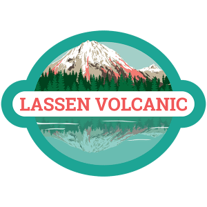 Lassen Volcanic Badge