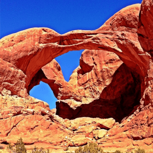 Double Arch in Arches National Park