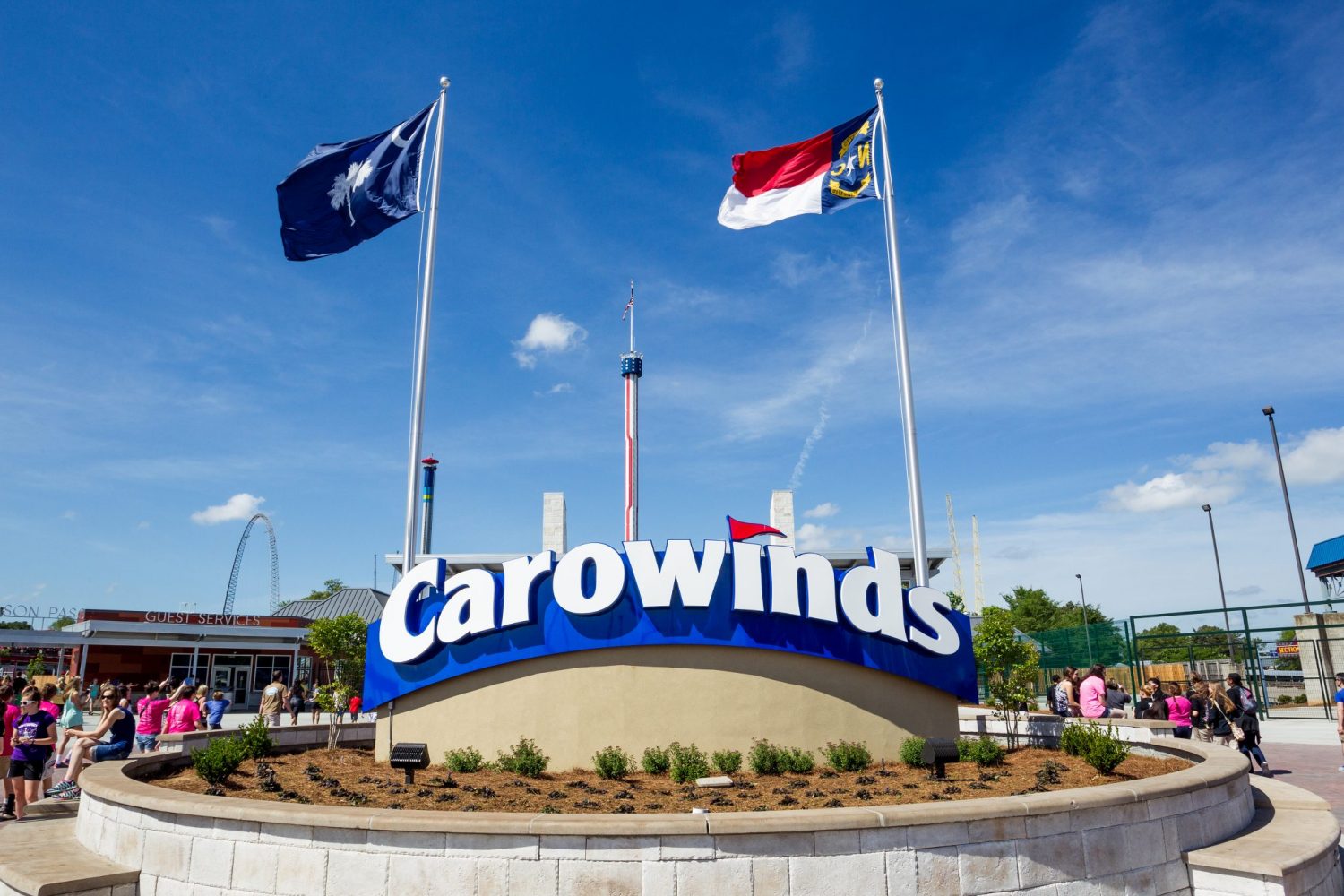 carowinds bumper cars