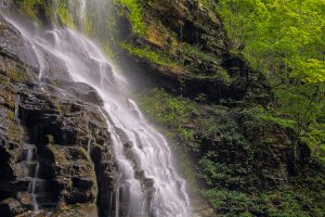 Alongside Cathedral Falls