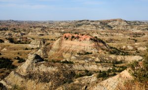 Painted Canyon at Theodore Roosevelt National Park in North Dakota