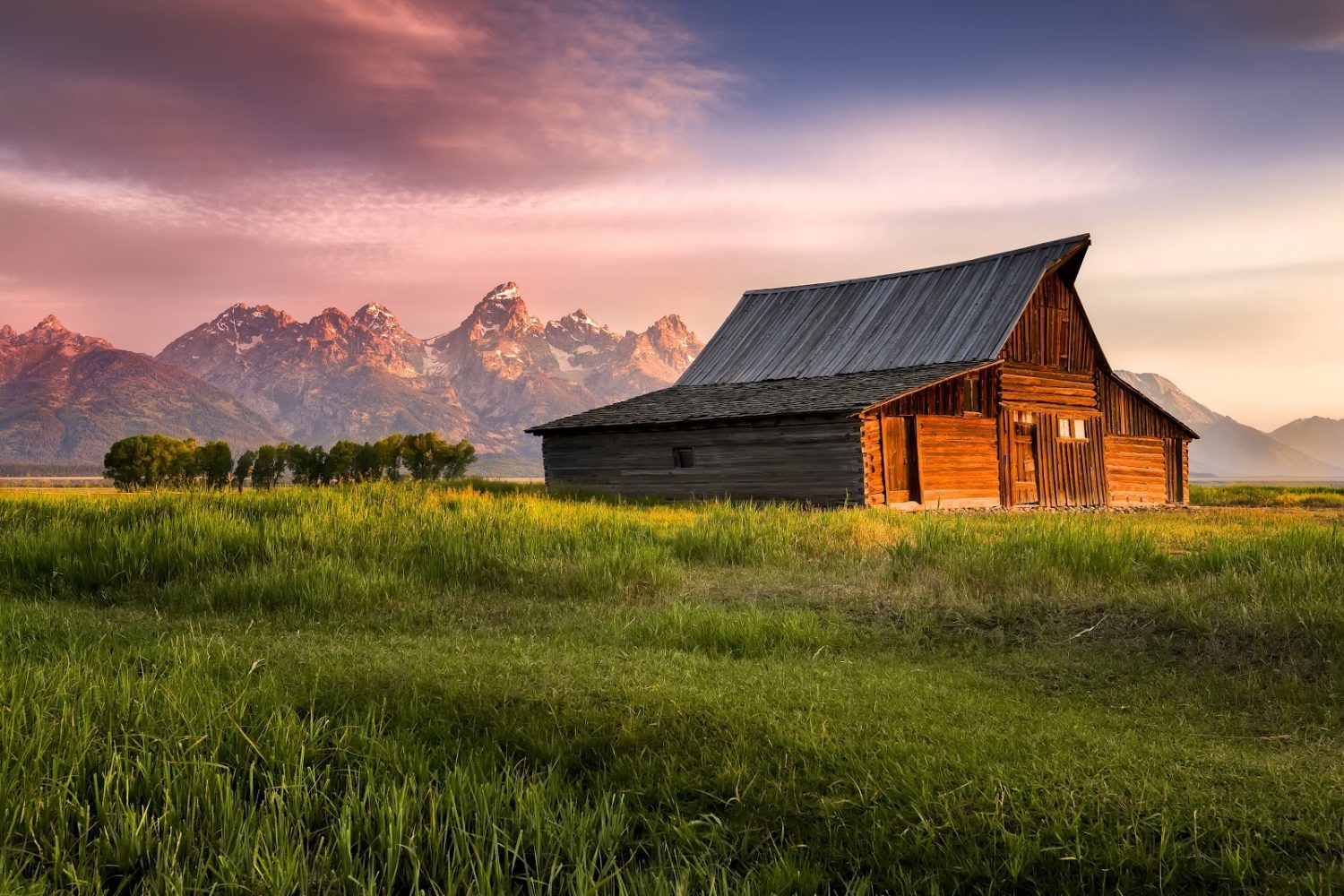 Grand Teton National Park Drive The Nation   Grand Tetons Barn 1 1500x1000 